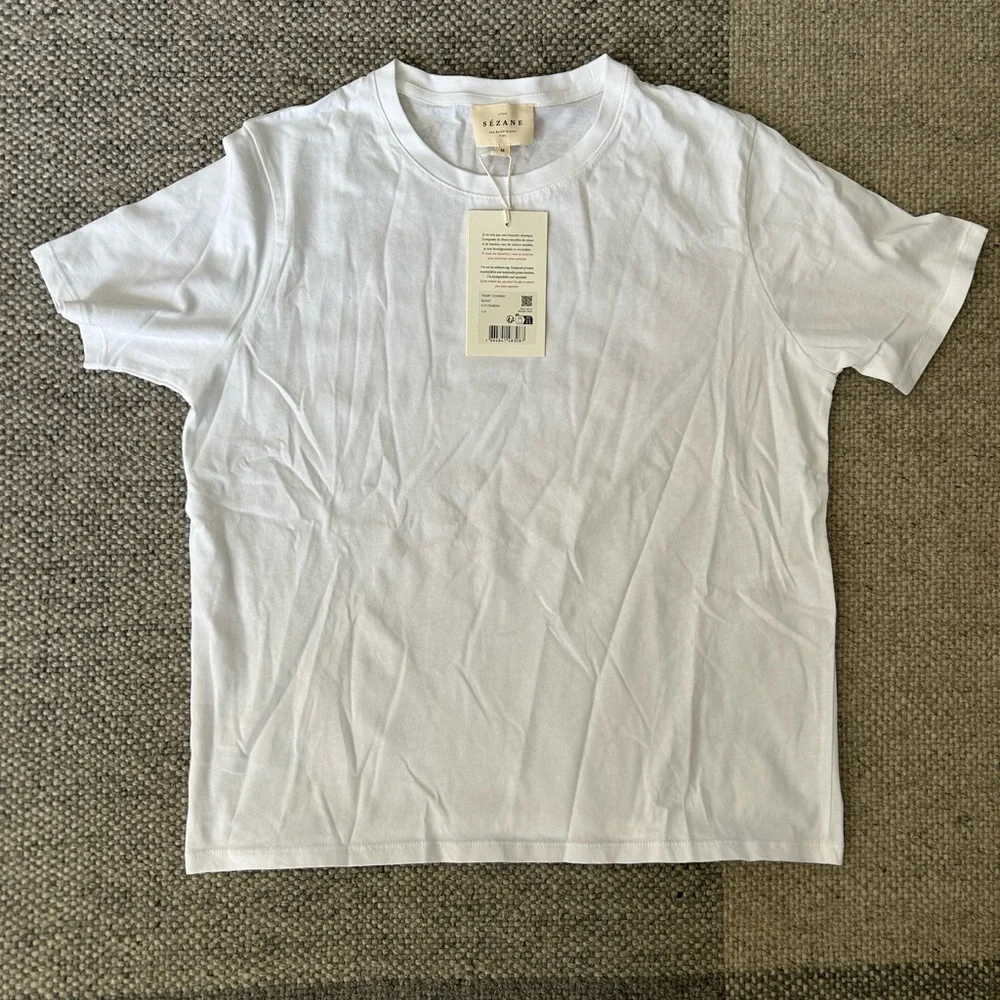 Sezane Conrad Short Sleeve Tee - Picture 2 of 5